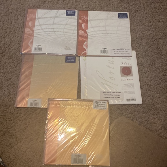 5 Unopened British museum blank cards suitable for framing - Picture 2 of 3